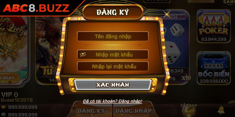 Hướng dẫn đăng ký tại ABC8 cho tân thủ đơn trong vài phút