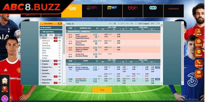 Kèo Nhà Cái ABC8 - Các Cách Thức Soi Kèo Chuẩn Nhất 2025 1 Những điều cần biết về kèo nhà cái ABC8