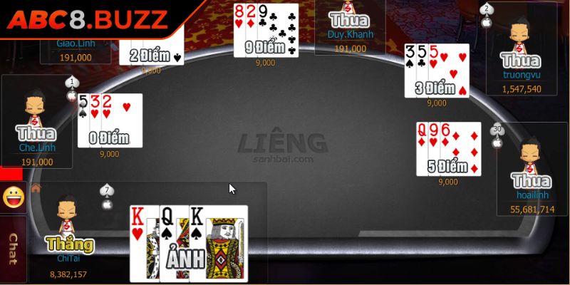 Liêng ABC8 là gì? Tổng quan về game bài 
