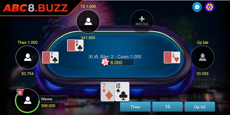 Phân tích xu hướng bài Xì Tố ABC8