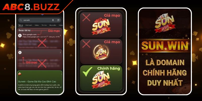 Số lượng các trang Sunwin giả mạo tinh vi tăng đột biến